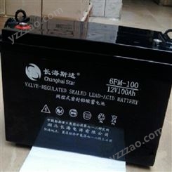 长海斯达蓄电池6-GFM100太阳能机房直流屏UPS机房计算机专用长海斯达12v100AH蓄电池