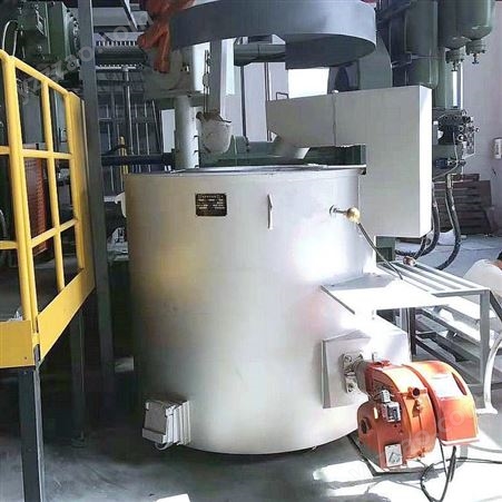 山东泰安同创350kg熔铝炉生产厂家 蓄热式燃气300kg熔铝坩埚炉