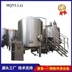 啤酒生产线设备_山东豪鲁啤酒设备有限公司直销_厂家专业培训酿酒技术