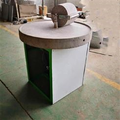文轩双辊加工设备 粮食磨粉机 磨盘石磨机