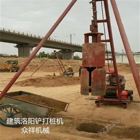 架桥铺路需要的打桩机械建筑地基打桩机类型