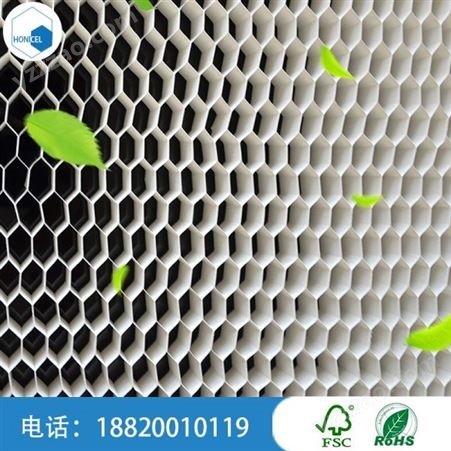 广州防水蜂窝芯材 PC塑料蜂窝板厂家