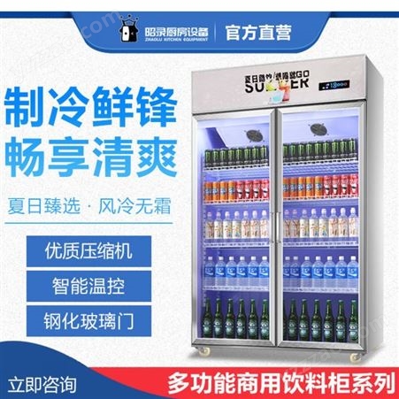 鲜自天然立体饮料柜冷藏柜按需定制 鲜自天然