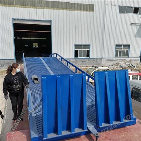 亚圣 移动登车桥 叉车卸货平台 集装箱卸货神器 货柜装车台