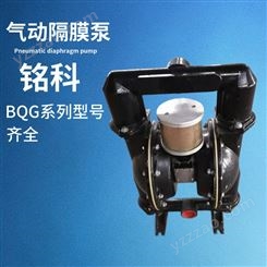 铭科BQG230/0.25气动隔膜泵 自吸功能石油用气动隔膜泵