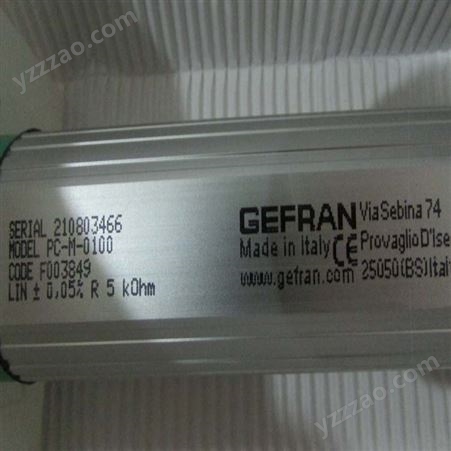 Gefran位移传感器Gefran载荷传感器