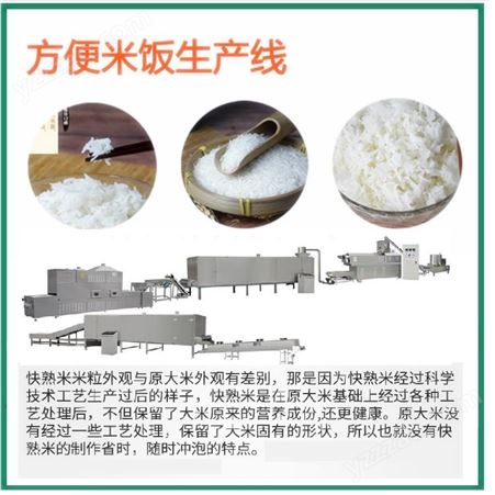 全自动人造米生产设备 泰诺人造米加工机械 五谷杂粮米生产线