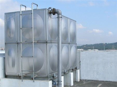 卫生无污染 耐腐蚀 不锈钢水箱 支持定制 方便安装