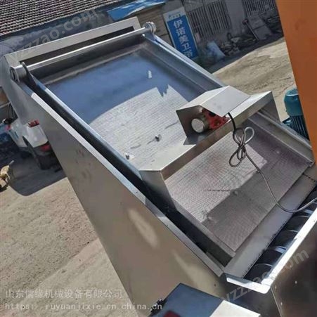 儒缘机械-1500餐厨垃圾固液干湿分离机 螺旋挤压式牛粪分离机