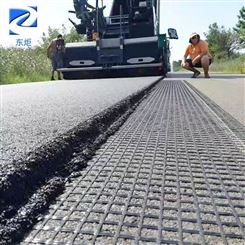 公路沥青路面 玻纤土工格栅 加筋防裂100kn-100kn玻璃纤维格栅