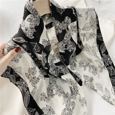 真丝丝巾 职业商务韩国领巾 低价销售 和林服饰