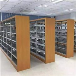 工厂供应钢制书架密集架 阅览室期刊架 落地组合图书架生产厂家