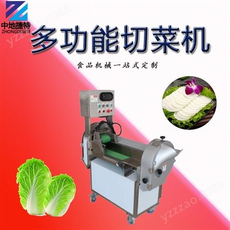 商用多功能切菜机 全自动切包子馅机器 配菜中心专用蔬菜处理设备