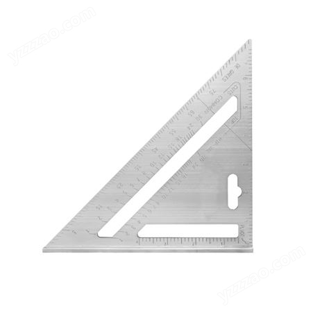 铝合金三角尺45度量角器角度尺多功能直角尺木工装修工具靠尺大号