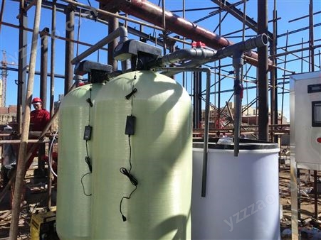 0.01禹晟10吨循环用锅炉软化水设备YCF钙镁离子交换降低硬度