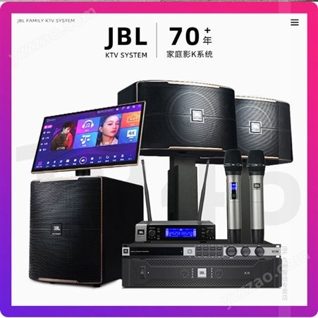 JBL音响 Pasion12寸原装旗舰版 Pasion12*2只+JBL后级功放+JBL麦克风+JB