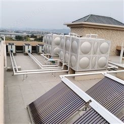 空气能热水器 太阳能热水器 免费定制热水工程方案