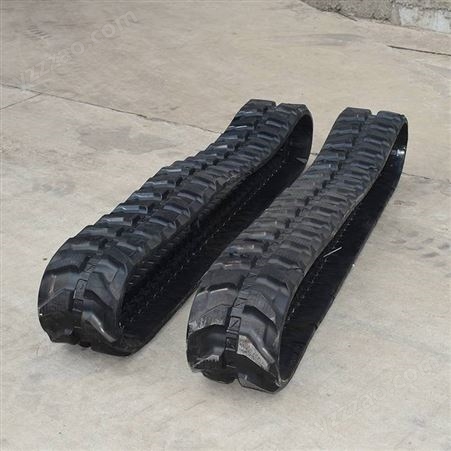 圣堃定制 微型橡胶履带 挖掘机底座链条 多规格应用广泛