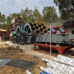泰州风化沙洗沙机 200吨石粉洗沙生产线
