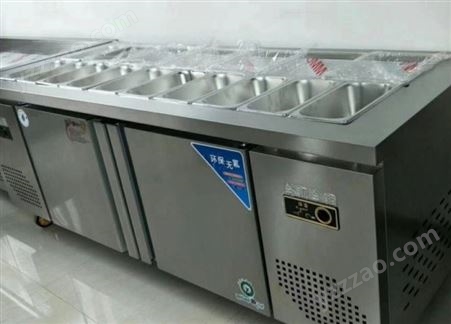 主派阶梯冰台 海鲜烧烤保鲜展示柜冷藏商用点菜柜水果捞保鲜柜