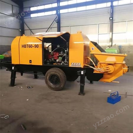 谛润 HBT40型拖泵 小型混凝土泵车报价 混凝土输送泵厂家