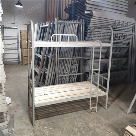 铁床双层床价格 zg015学生床 昆明工厂