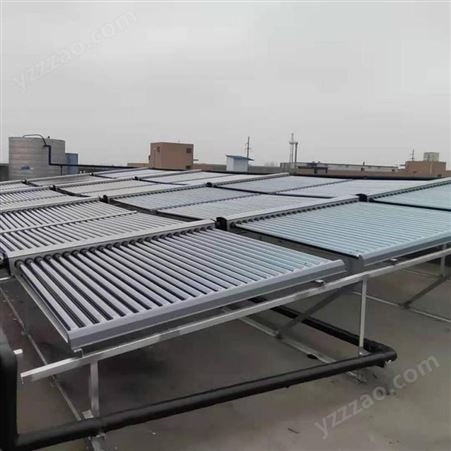 南京员工宿舍太阳能热水工程 亿家人真空管太阳能集热器  58*1800*50T集热系统供热水