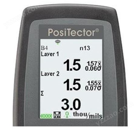 美国DeFelsko公司PosiTector 200超声波涂层测厚仪 混凝土涂层测厚仪防腐材料保护层