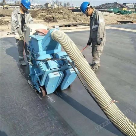 新疆喀什水平移动式抛丸机 移动式路面抛丸机 可定制