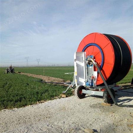 移动卷盘式喷灌机 小型节能灌溉机 多功能