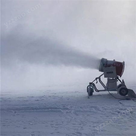 移动式舞台效果造雪机 零上2°人工降雪机 易操作360度旋转