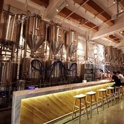 小型生产啤酒设备啤酒厂酿啤酒设备