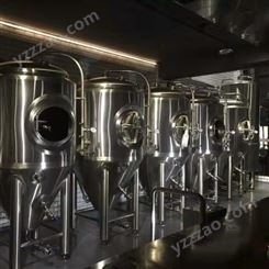 河北啤酒设备-500升精酿啤酒设备-1000升精酿啤酒设备-2000升精酿啤酒设备-提供设备培训
