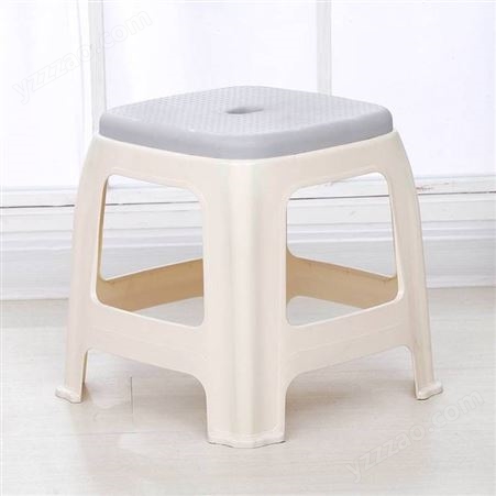 加厚塑料凳子家用成人客厅餐桌椅子高凳熟胶板凳浴室茶几小凳