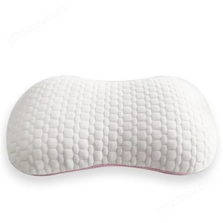 儿童弧形枕高分子POE空气纤维可水洗透气枕幼儿园小孩枕头学生枕
