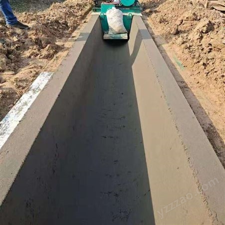 高速路边沟渠自成型设备渠道一次性滑模机边坡摊铺成型机加工定制