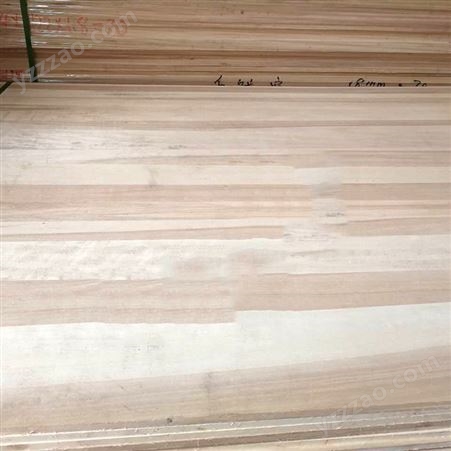 杨木直拼板漂白直销 家具木质材料杨木 杨木拼板规格全 原木15MM