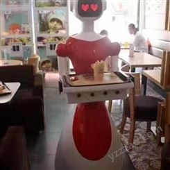 智能送餐机器人小蛮腰参数 卡特送餐机器人效果