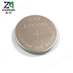 广州电池定制厂供应LIR2025锂离子扣充电池定制锂离子扣式充电电池定做