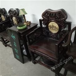 二手红木家具回收出售 广东老红木家具回收 24h上门高价回收