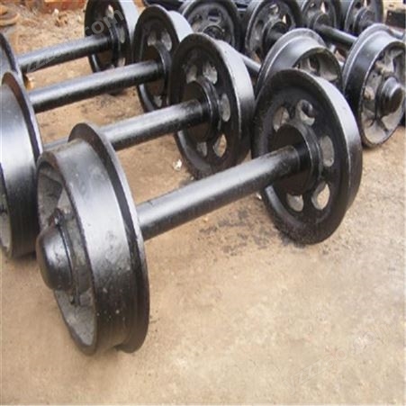 汇鑫矿车轮对 300*600铸钢轮对 支持定做轨道轮 矿用运输车轮对