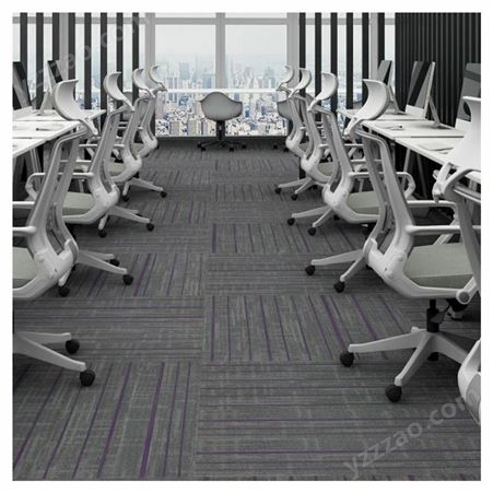 现货高嘉客厅成品尼龙PVC办公会议室正方形纯色简约阻燃 B1 GE