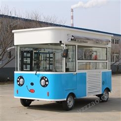 电动小吃餐车 郑州铁板早餐车价格 多功能移动快餐车