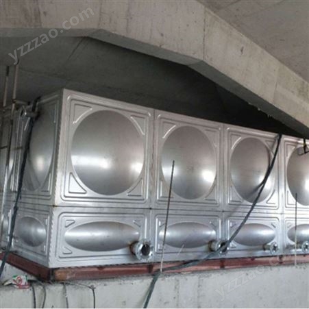 泰岳TY保温不锈钢消防水箱 组合式消防储水箱 圆形保温不锈钢水箱 焊接式不锈钢水箱