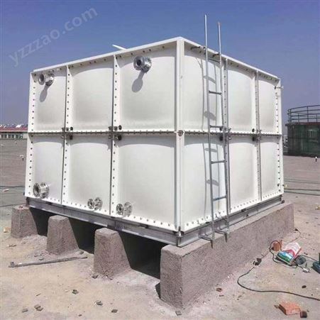 玻璃钢水箱 SMC水箱 泰岳 玻璃钢组合消防水箱 玻璃钢战时水箱