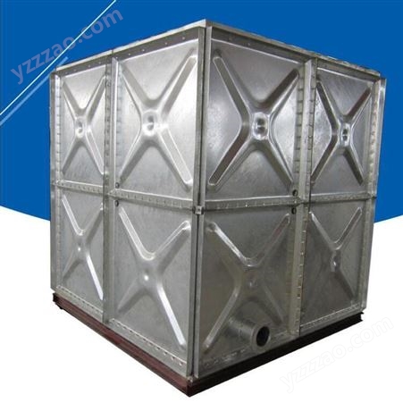 泰岳 玻璃钢不锈钢搪瓷BDF钢板热镀锌消防保温水箱