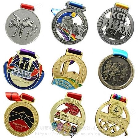 金属奖牌定制马拉松运动会纪念奖章铜牌定做体育射击比赛奖牌订做