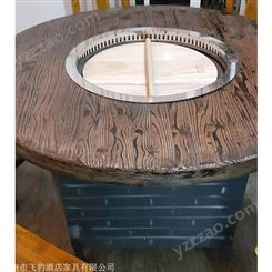 生产销售不锈钢土灶锅 旋转铁锅炖灶台价格低