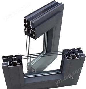 天津市隔音玻璃窗，Lv-80断桥铝注胶系统隔音窗