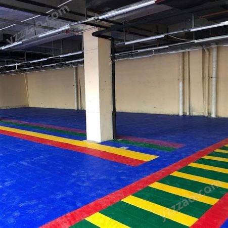 现货湘冠地板 排球场悬浮地板 广东从化户外羽毛球场拼装地板